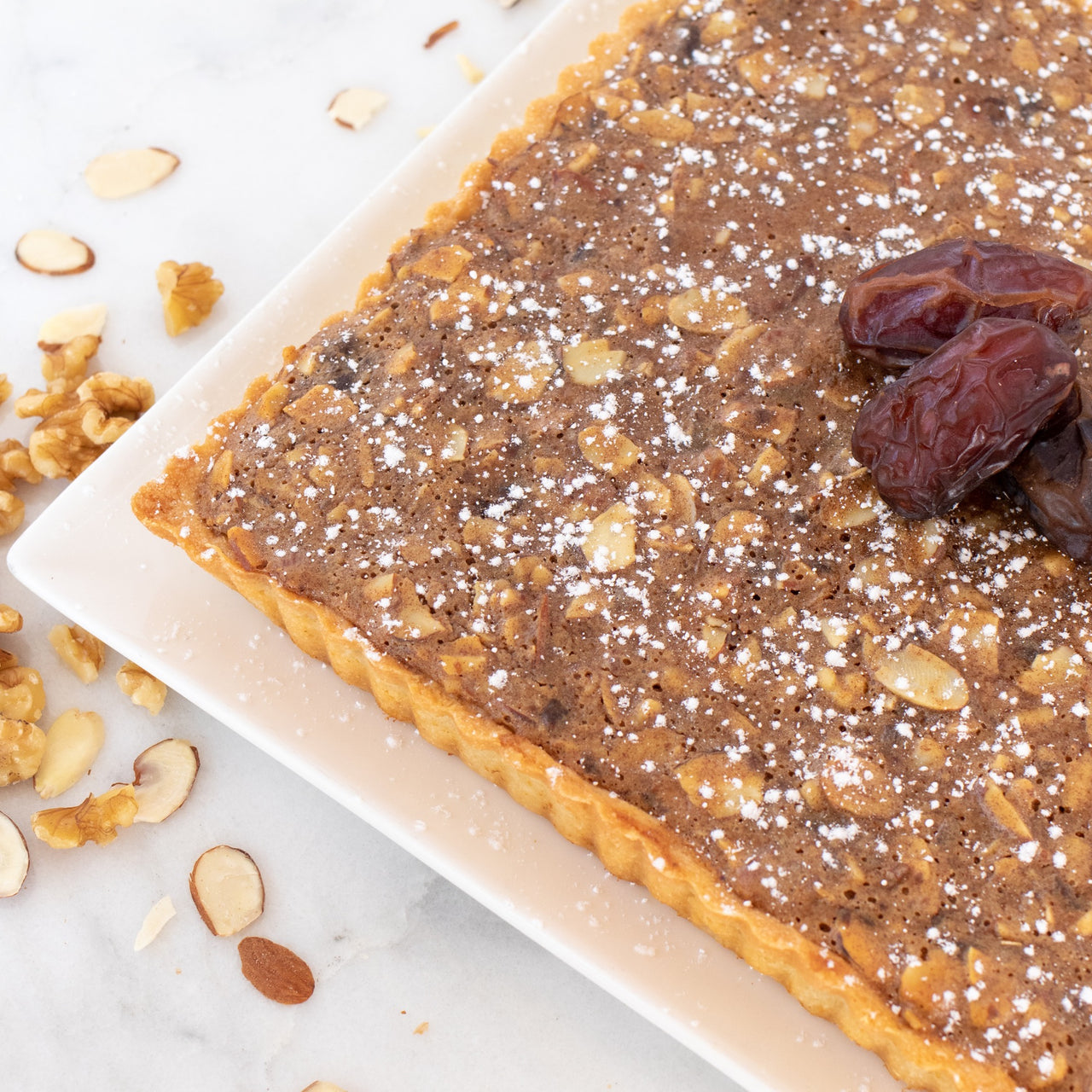 Date and Nut Tart