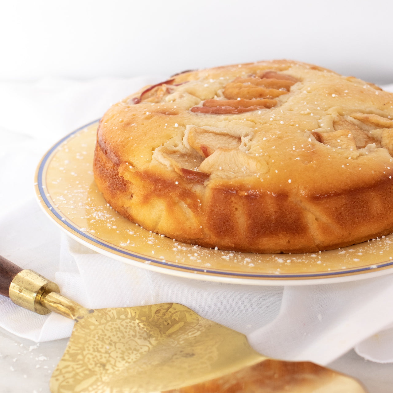 Pear Clafoutis Cake