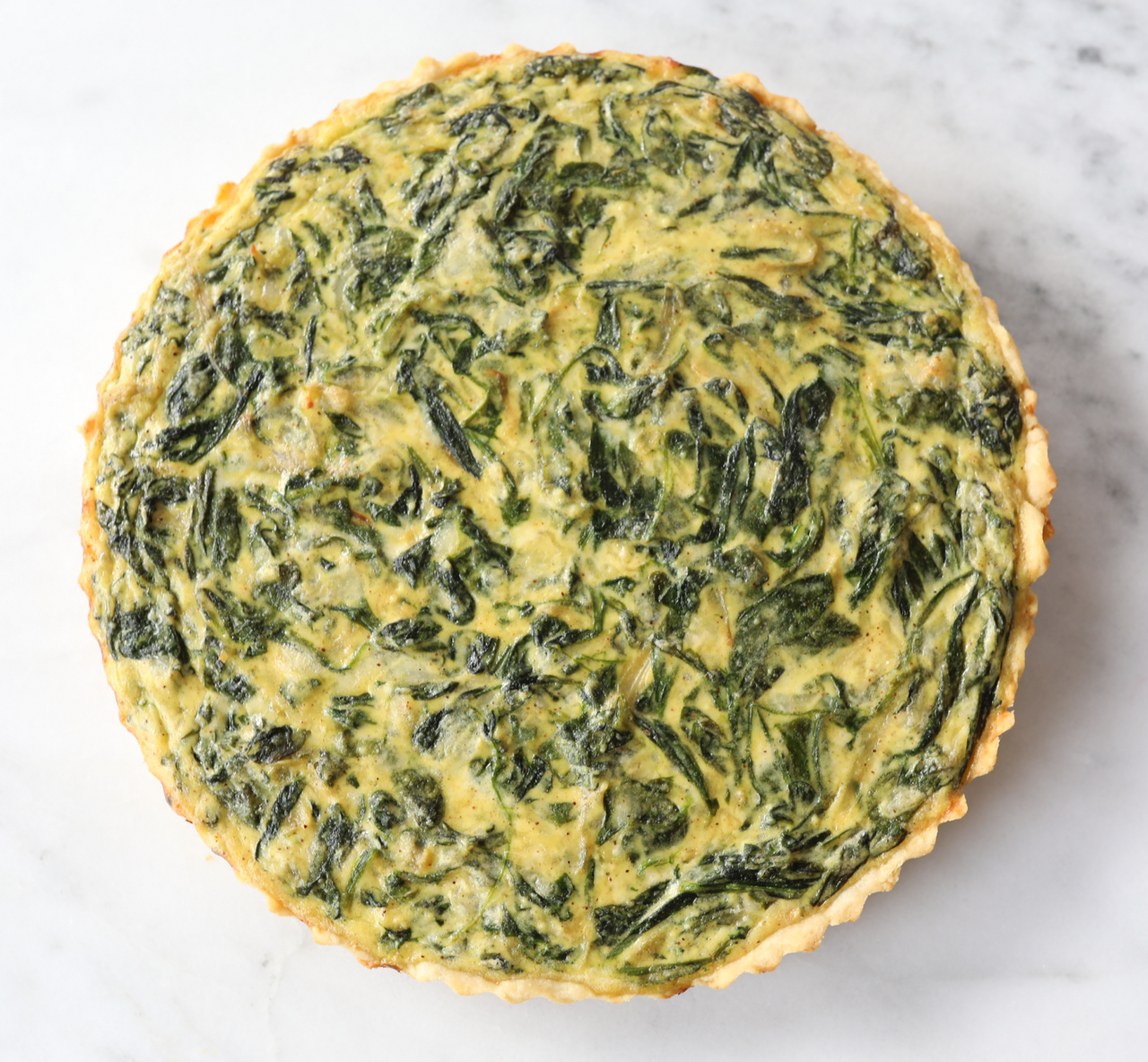 Spinach Ricotta Quiche